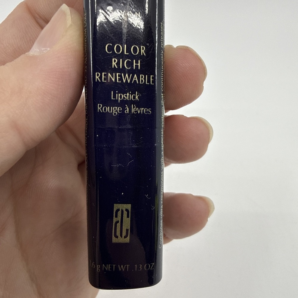 New Avon Color Rich Renewable Lipstick .13 oz Instant mocha Sealed 90s